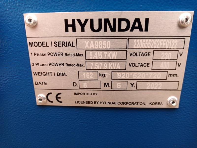 ide lukker bund Hyundai - Diesel power generator - Other - VDZ Trading