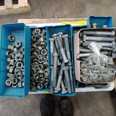 Bolt and nuts M20 galvanised
